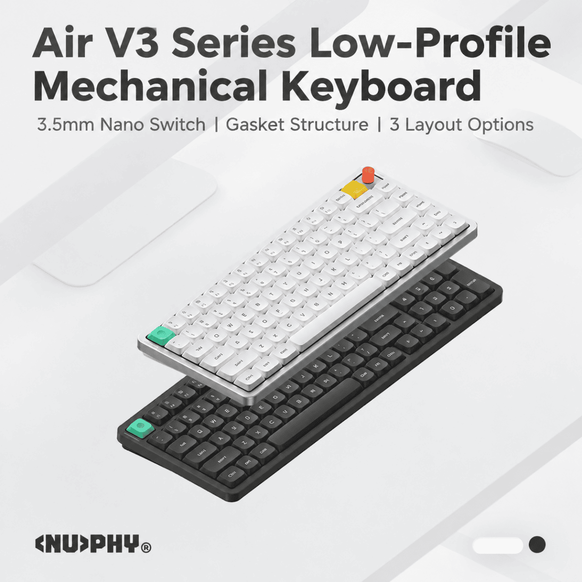 NuPhy Air V3 Low-Profile Wireless Mechanical Keyboard