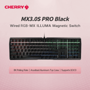 MX 3.0S Pro Wired RGB Black MX Illumina Brown Switch