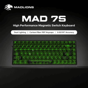 MAD75 Ice Carbon Black RGB Snow Radiance Switch