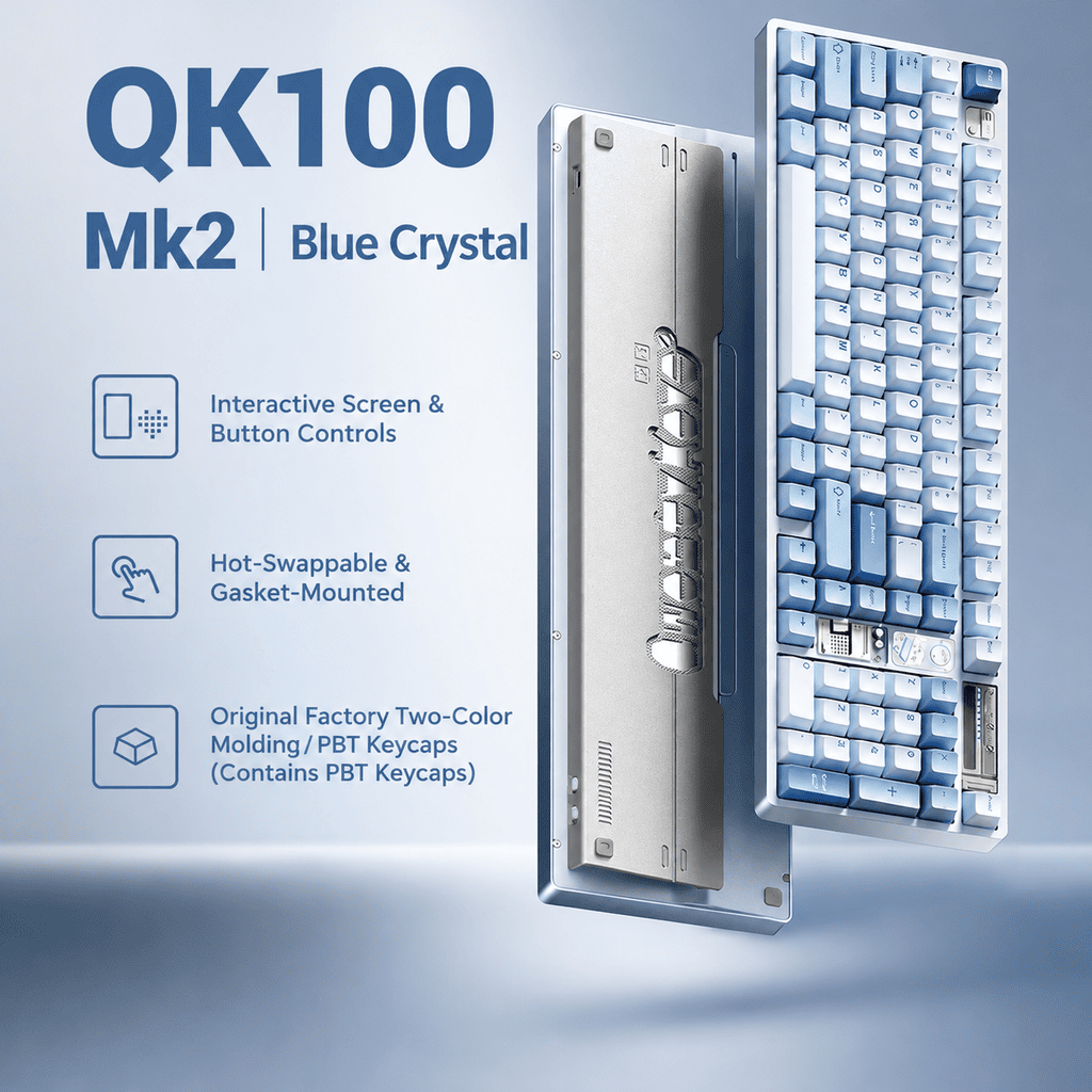 TickType QK100MK2 Wireless Mechanical Keyboard