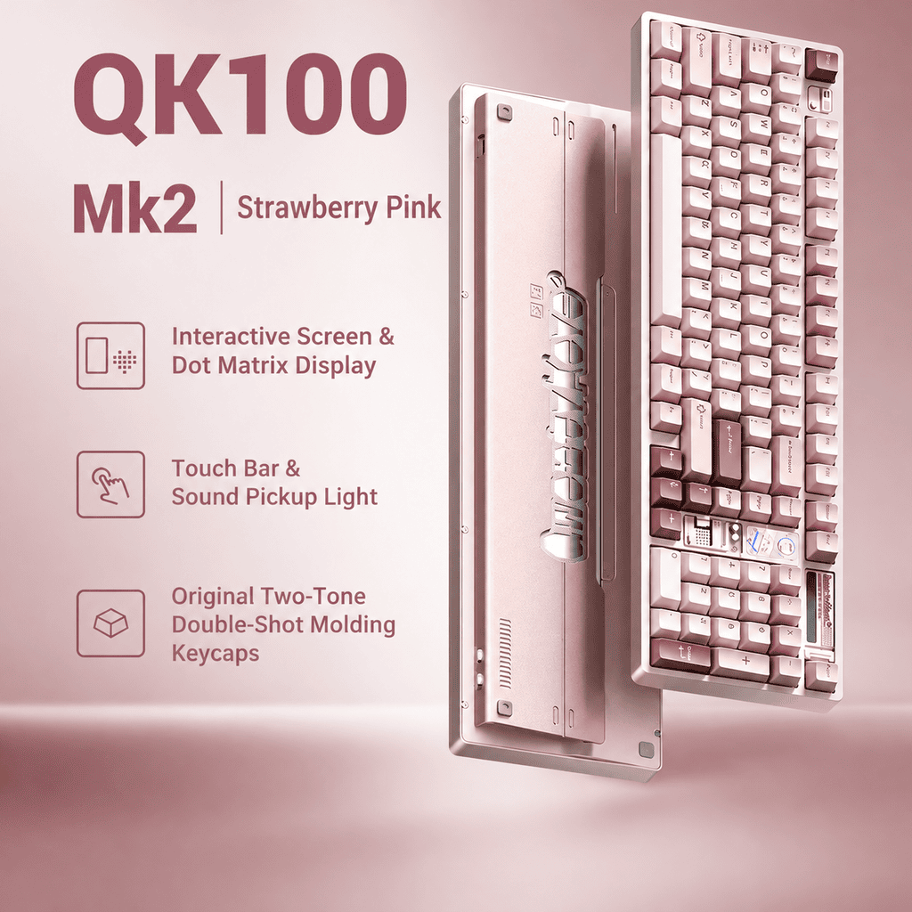 TickType QK100MK2 Wireless Mechanical Keyboard