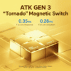 ATK RS7 Air Pikachu Edition Hall Effect Keyboard