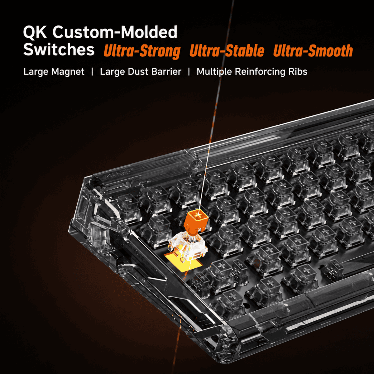 tmall-5-ai-translate TickType QK60 HE Hall Effect Keyboard