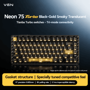 Black and gold mist transparency