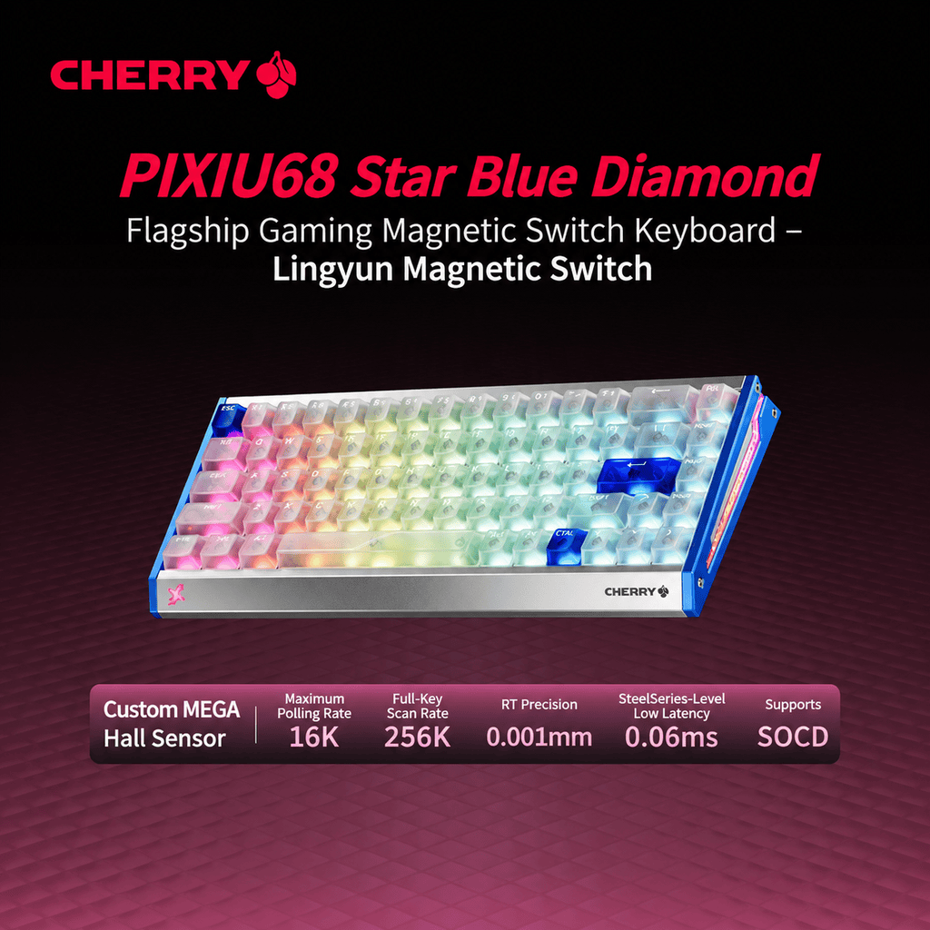 CHERRY PIXIU68 Hall Effect Keyboard