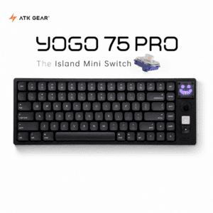 YOGO 75 Pro Black - Pink Island Mini Switch