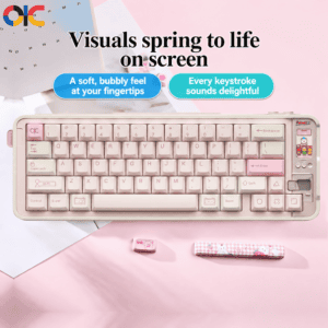 Peach Pink Kailh Prestige Light Switch