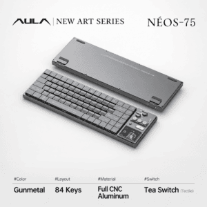 Selene - Gray Anodized - Tactile Switch