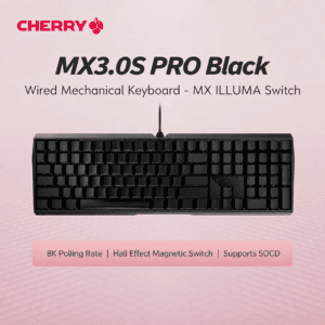 MX 3.0S Pro Wired No Backlighting Black MX Illumina Brown Switch