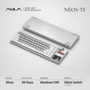 Venus - Silver Anodized - Linear Switch